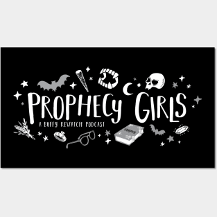 Prophecy Girls Icons (Light Text) Posters and Art